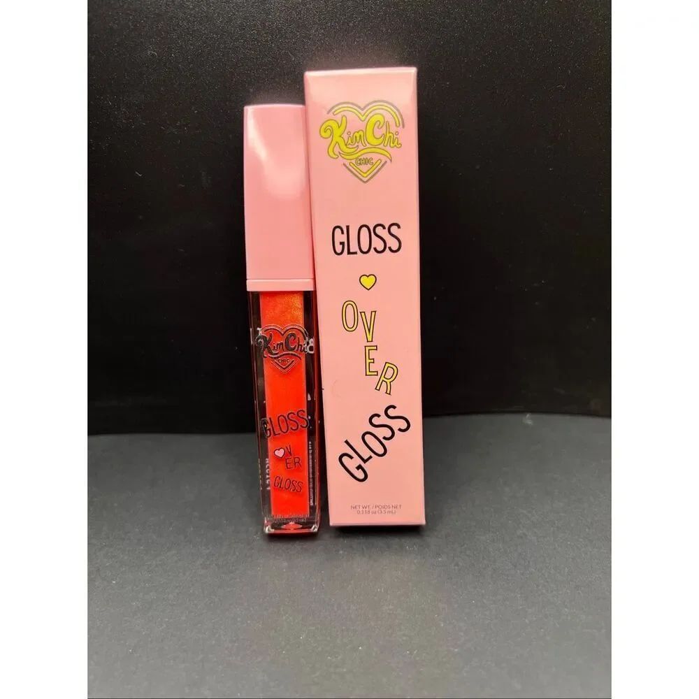 New in Box KimChiChic Beauty Gloss Over Gloss GOG01 Ripe Mango 0.118oz / 3.5ml